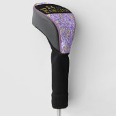 54. Geburtstag Golf Headcover (angewinkelt)