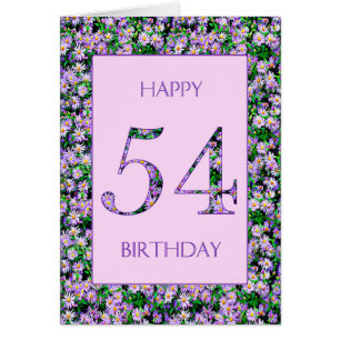 54. Geburtstag Lila Tageszeitung