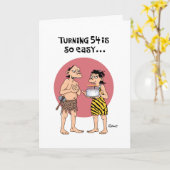 54. Geburtstagskarte Karte (Gelbe Blume)