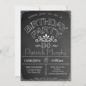 54. Halbpension Geburtstagsfeier Einladung (Vorderseite)