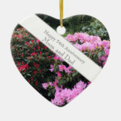 54. Hochzeit Keramik Ornament (Vorne)