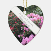 54. Hochzeit Keramik Ornament (Links)