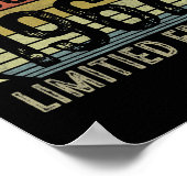 54 Jahre alte Geschenke August 1968 Limited Editio Poster (Ecke)