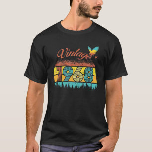 54 Jahre alte Vintage Retro 1968 54. Geburtstag Ea T-Shirt