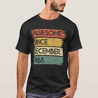 54 Jahre Phantastisch seit Dezember 1968 54. Bir T-Shirt