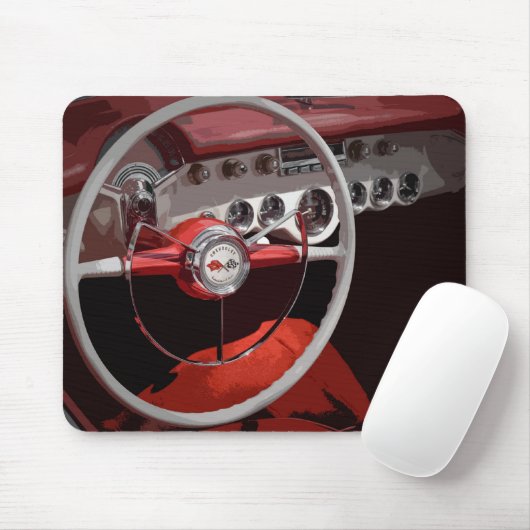'54 Korvette Mousepad (Mit Mouse)