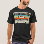 54th Birthday Gifts Best Of 1968 Cassette Tape Ret T-Shirt (Vorderseite)