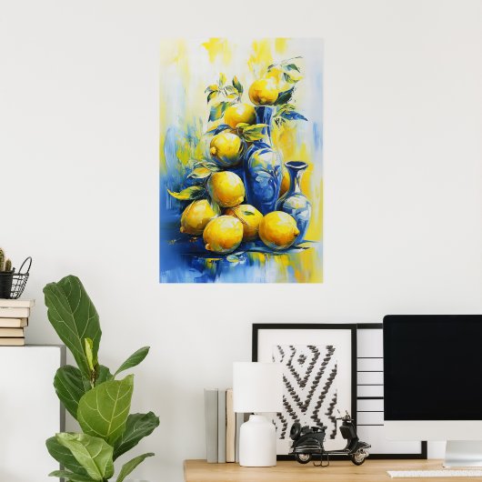 550 Stillleben Poster (Heimbüro)