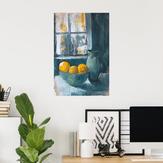 554 Stillleben Poster (Heimbüro)