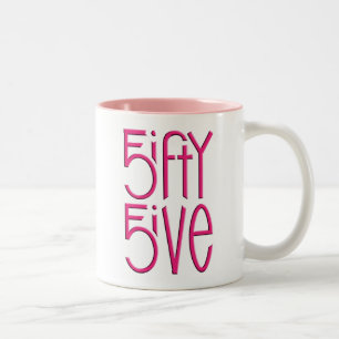 5555 heiße rosa Tasse