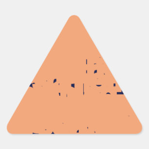 5556 abstrakte Kunst Dreieckiger Aufkleber