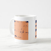 5556 abstrakte Kunst Kaffeetasse (Vorderseite Links)