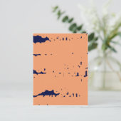 5556 abstrakte Kunst Postkarte (Stehend Vorderseite)