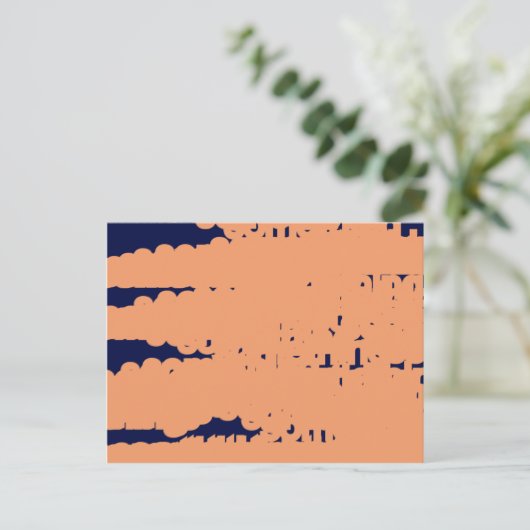 5556 abstrakte Kunst Postkarte (Stehend Vorderseite)