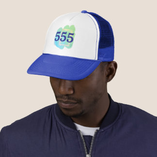 555 Angel-Zahl Transformation Affirmation Truckerkappe