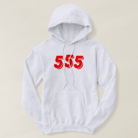 555 HOODIE (Design vorne)