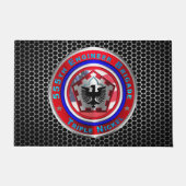 555. Ingenieurbrigade Fußmatte (Vorderseite)