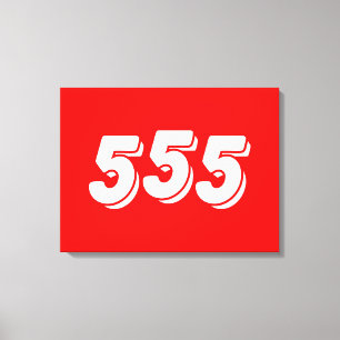 555 LEINWANDDRUCK