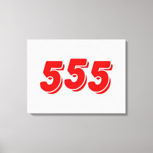 555 LEINWANDDRUCK