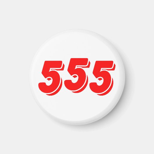 555 MAGNET (Vorne)