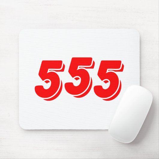 555 MOUSEPAD (Mit Mouse)