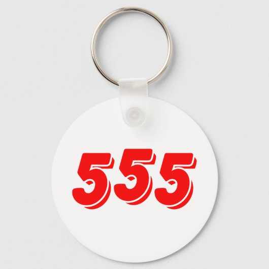 555 SCHLÜSSELANHÄNGER (Vorderseite)