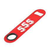 555 SPEED FLASCHENÖFFNER (Rückseite Schrägansicht)