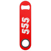 555 SPEED FLASCHENÖFFNER (Vorderseite)