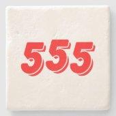 555 STEINUNTERSETZER (Vorderseite)