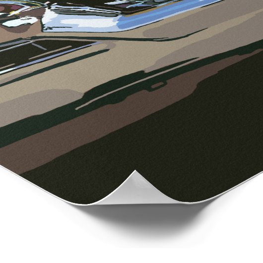 55 Biarritz-Studie Poster (Ecke)