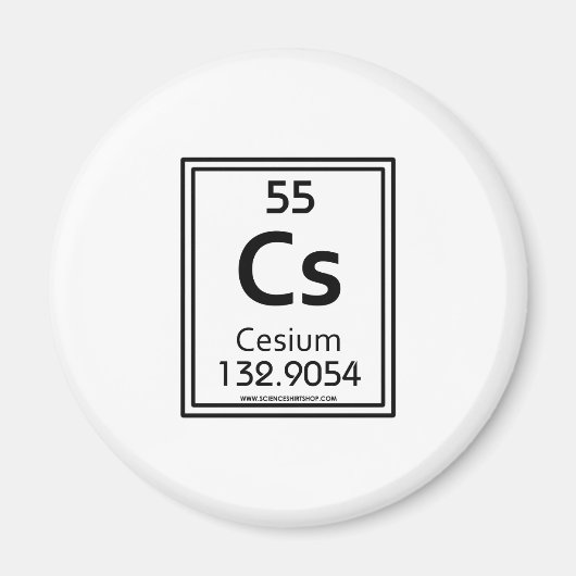 55 Cesium Magnet (Vorne)