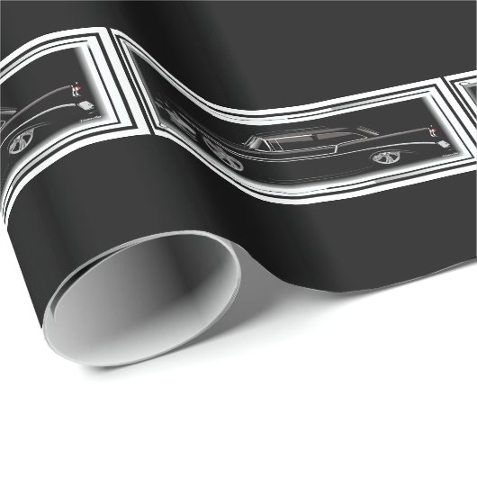 55 chevy 2 geschenkpapier (Rolleneckpunkt)