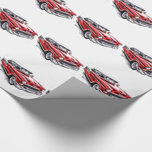 55 Chevy Geschenkpapier (Ecke)