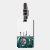 55 Chevy Headlight Gepäckanhänger (Vorderseite vertikal)