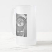 55 Chevy Headlight Graustufen Mattglas Bierglas (Vorderseite Links)