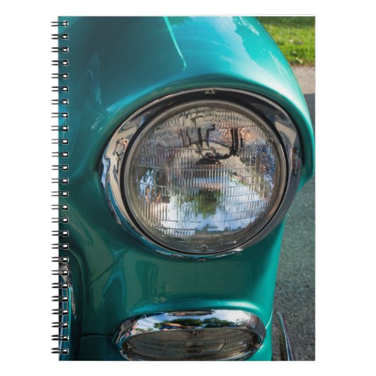 55 Chevy Headlight Notizblock (Vorderseite)