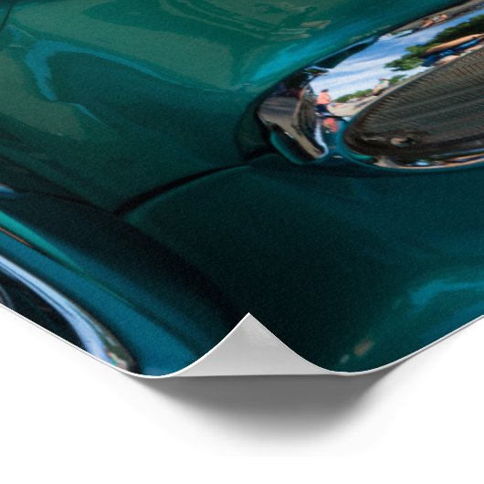 55 Chevy Headlight Poster (Ecke)