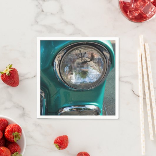 55 Chevy Headlight Serviette (Beispiel)