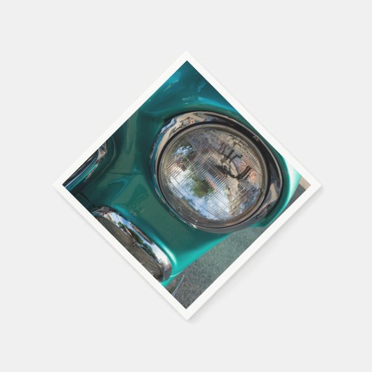 55 Chevy Headlight Serviette (Ecke)