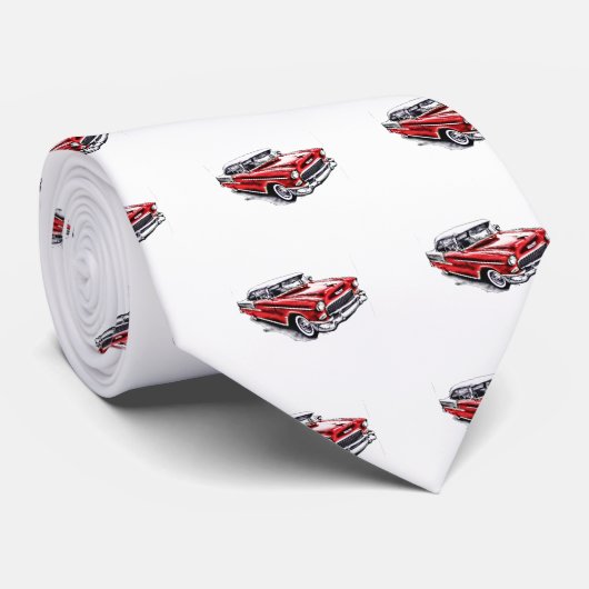 55 Chevy Krawatte (Gerollt)