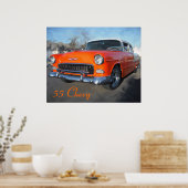 55 Chevy Poster (Küche)