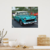 55 Chevy Poster (Küche)
