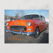55 Chevy Postkarte (Vorderseite)
