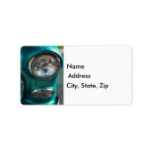 55 Chevy Scheinwerfer Adressaufkleber (Vorne)