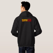 #55 Chili Hoodie | Fan-Made Tifosi Gear (Schwarz voll)