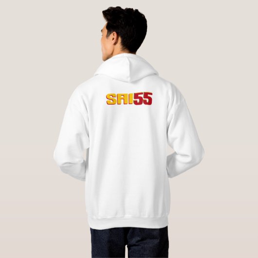 #55 Chili Hoodie | Fan-Made Tifosi Gear (Schwarz voll)