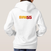 #55 Chili Hoodie | Fan-Made Tifosi Gear (Rückseite)