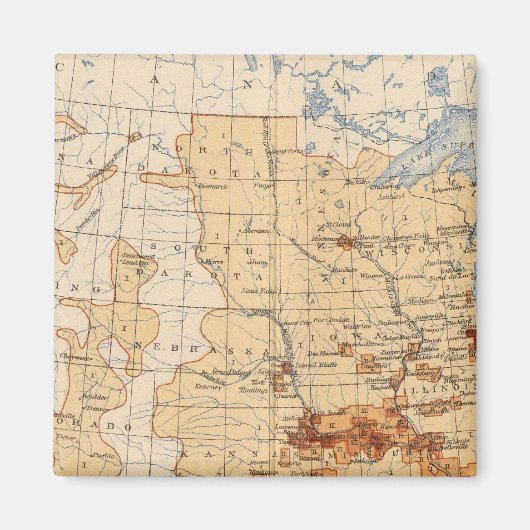 55 Dichte Neger-Bevölkerung Magnet (Vorne)