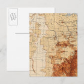 55 Dichte Neger-Bevölkerung Postkarte (Vorne/Hinten)