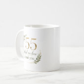 55 Dinge, die wir an dir lieben Kaffeetasse (Vorderseite Links)